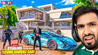 Stealing Techno Gamerz Rare Lamborghini Sian! 🏎️💨 | GTA V