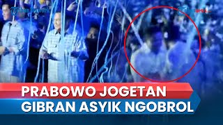 Prabowo Asyik 'Joget Gemoy', Tapi Gibran Pilih Ngobrol dengan Mayor Teddy di Istora Senayan Jakpus