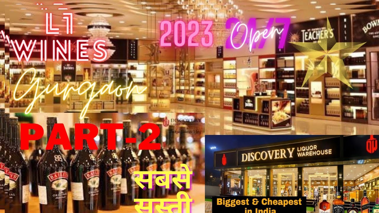 Discovering Gurgaon's Cheapest Liquor Store! Part 2 Liquor Rates