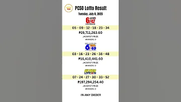 PCSO 6 42 6 49 6 58 Lotto Results Update July 8 2025 