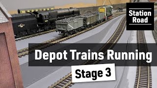 New Project - Stage 3 - Depot/Shed Area Trains Running screenshot 1