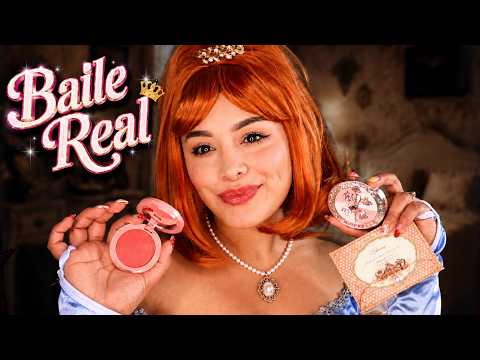 💖 LA PRINCESA Te Prepara para el Baile Real 👑 (Maquillaje, Peinado y Atención Personal) I Ges ASMR