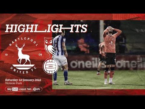 Hartlepool Oldham Goals And Highlights