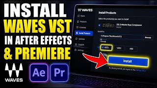 How to install Waves VST into After Effects and Premiere - Detailed Guide