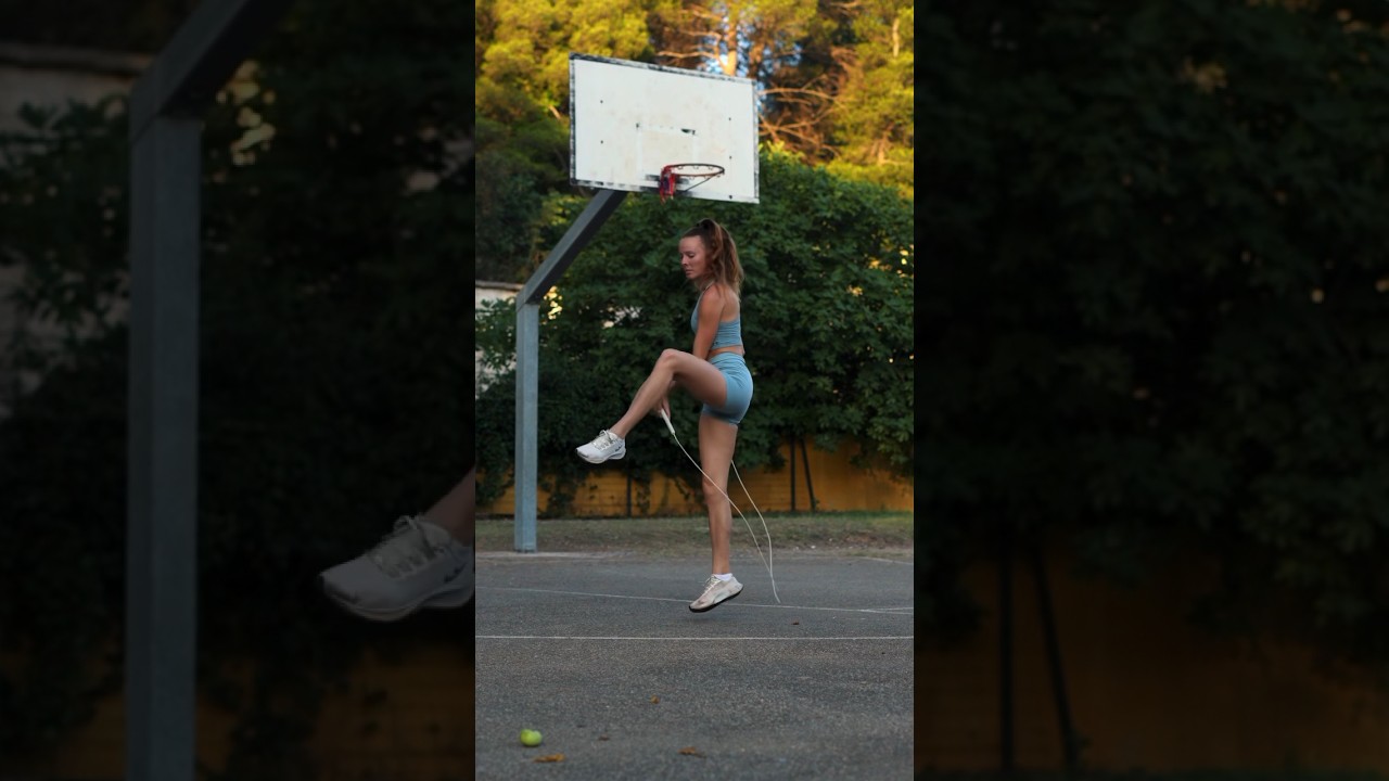 5:30am jump rope session🏀👼🏼 