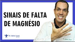 Cãibras a causa de deficiência magnésio