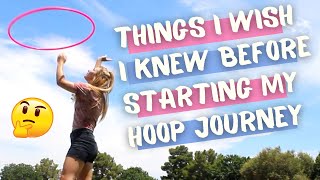 Starting Your Hoop Journey: Things I Wish I Knew!!!