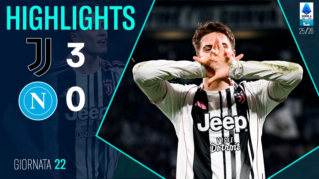 Juventus - Napoli | 3-0 | Gli Highlights | Serie A 2025/26 | juventus napoli