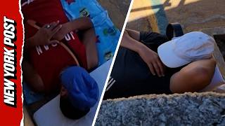 Migrants Voice Complaints While Staying in Ceuta Cemetery: "We've Been Here for a Week Suffering"