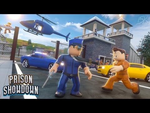 Playing New Prison Showdown Prison Showdown Roblox Youtube