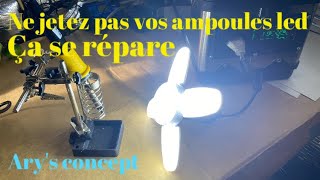 Réparer une ampoule #LED