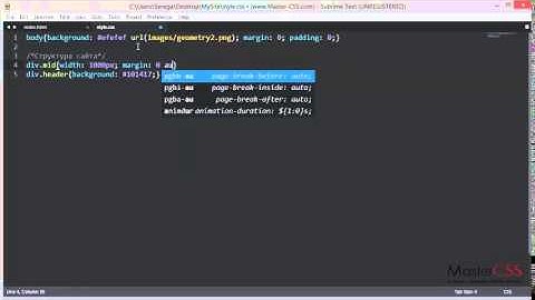 Создание сайта на HTML5 и CSS3  Урок 9