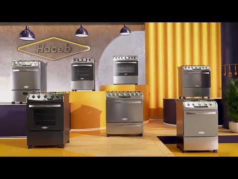 Estufa Orégano Haceb 76 cms inox gas natural - Haceb