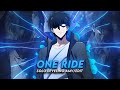 One more ride  sung jin woo solo leveling amvedit 6ft3 remake with clips