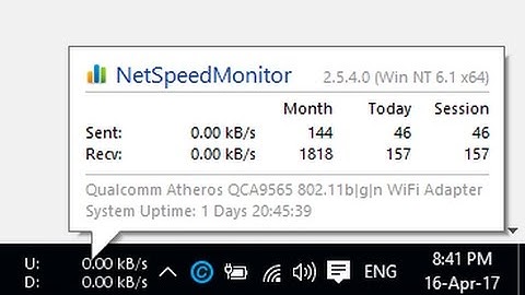 How to Add  Internet Speed Meter in Desktop Taskbar (Win10|8.1|8|7)। Setup NetSpeedMonitor in Win 10