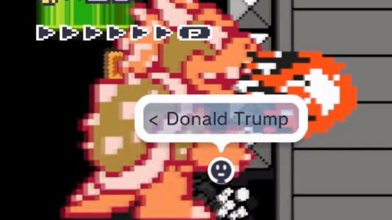 ⁣TRUMP TOWER DONALD TRUMP'S PLAN by Chilly - SUPER MARIO MAKER - No Commentary 1AH