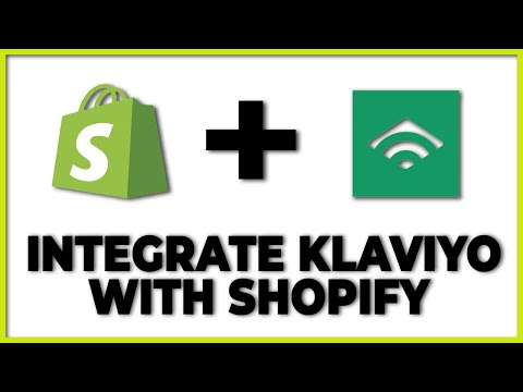 Integrate Klaviyo With Shopify (2022)