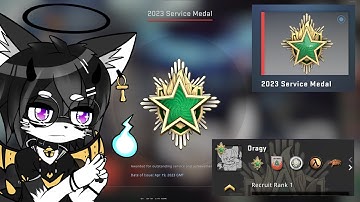 Getting Green 2023 Service medal Tier 2 | CSGO