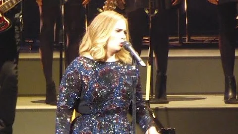 Adele - FUNNY - Talking about a show at the Dutch ...
