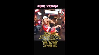 BLACKPINK - Jenlisa rap lyrics PINK VENOM & SHUT DOWN #shorts