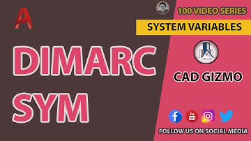 AutoCAD System Variables | DIMARCSYM | Cad Gizmo | #AutoCAD