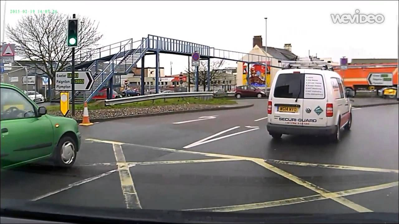 Securi-Guard idiot driver and Electric Centre van