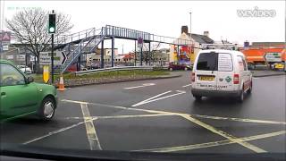 Securi-Guard idiot driver and Electric Centre van