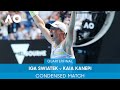 Iga Swiatek v Kaia Kanepi Condensed Match (QF) | Australian Open 2022