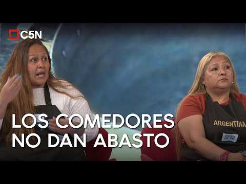 "MILEI is wiping out the most VULNERABLE" | COMMUNITY KITCHEN leaders speak on C5N