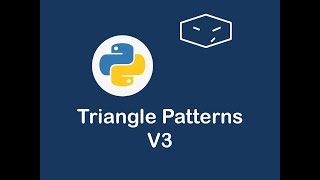 triangle patterns v3 in python 😀
