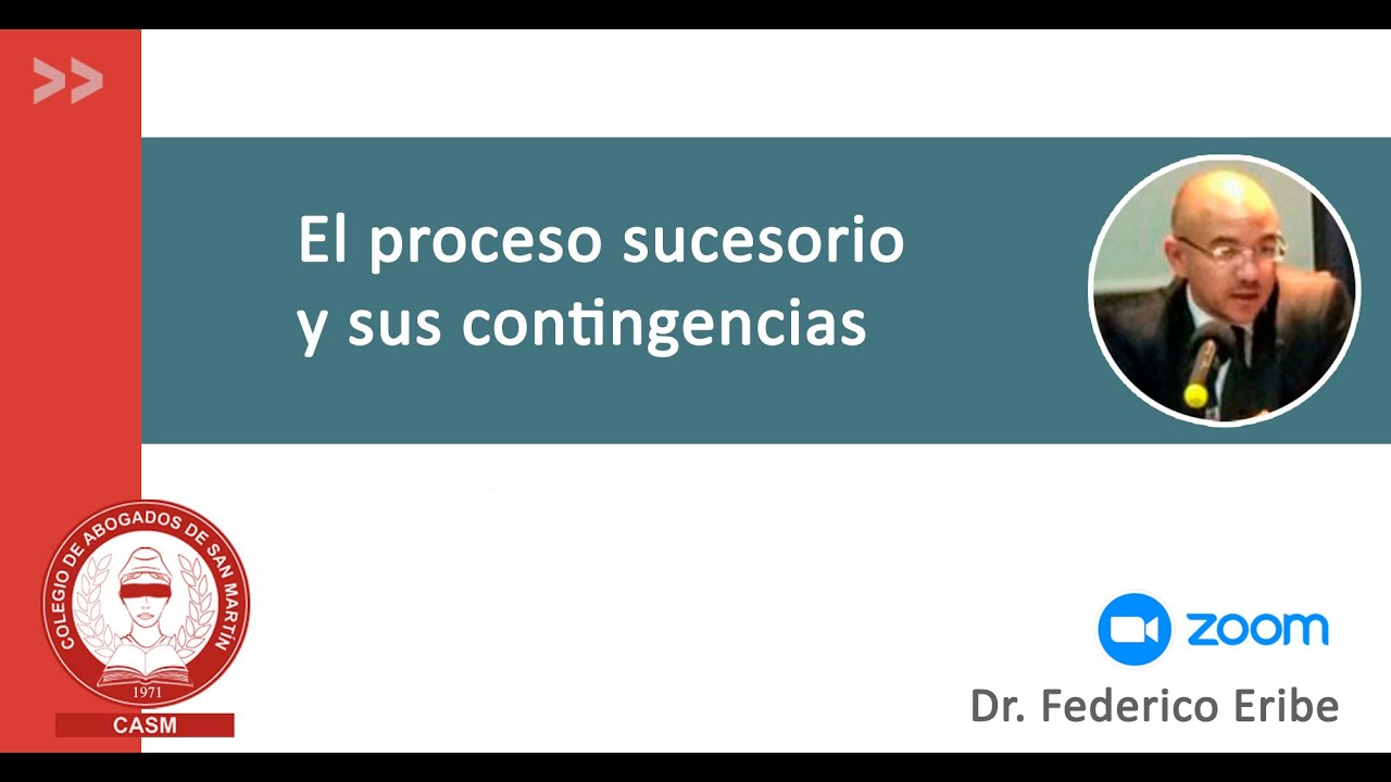 El proceso sucesorio y sus contingencias
