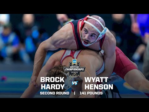 Brock Hardy vs. Wyatt Henson: 2025 NCAA wrestling second round (141 lbs.)