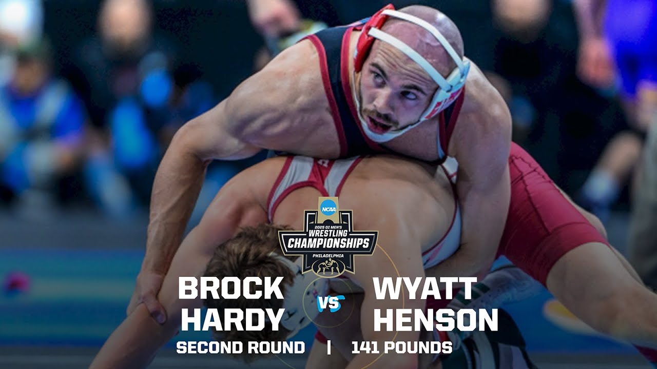 Brock Hardy vs. Wyatt Henson: 2025 NCAA wrestling second round (141 lbs.)