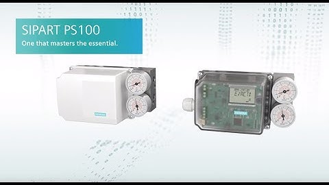 SIPART PS100 - One that masters the essential