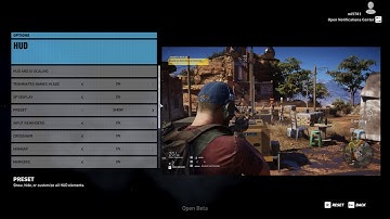 How To Hide Ammo and Items HUD In Ghost Recon Wildlands