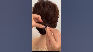 Búi tóc bà sui #shorts #hairstyles