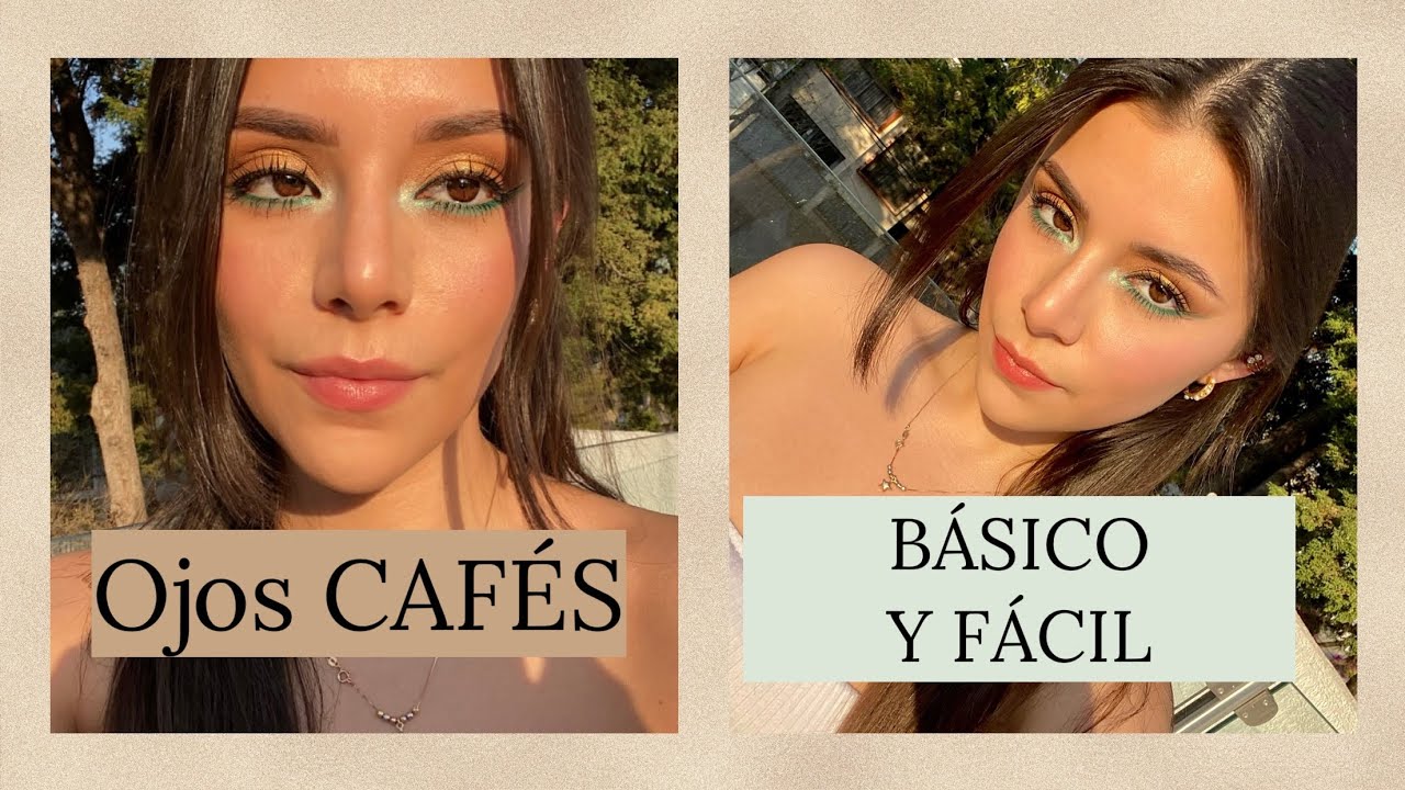 Tutorial de Maquillaje GLAM para RESALTAR ojos CAFÉS