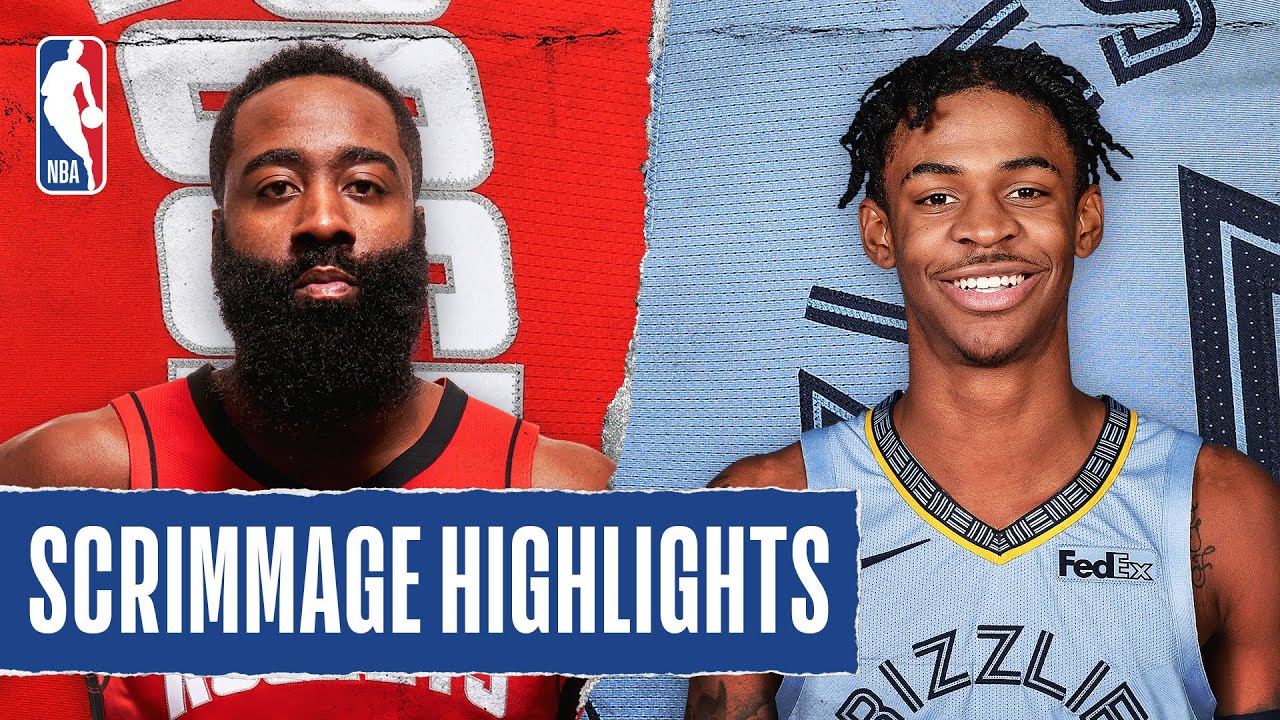 Rockets At Grizzlies Scrimmage Highlights July 26 2020 Youtube