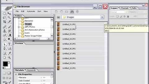Adobe Photoshop CS4 Tutorial -Batch Rename