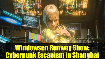 Windowsen Runway Show: Cyberpunk Escapism in Shanghai | Nike Collaboration