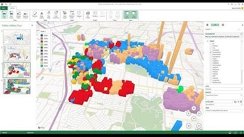 How to add 3D Maps in Excel 2016
