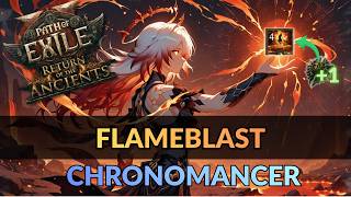 [PoE 2] Flameblast Perma Ignite with Frostflame Nova and Stacking Cooldown is fun | 0.5 RoTA
