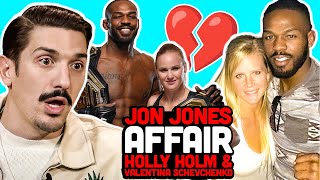 Schulz REACTS To Chael Sonnen EXPOSING Jon Jones AFFAIR With Holly Holm & Valentina Shevchenko