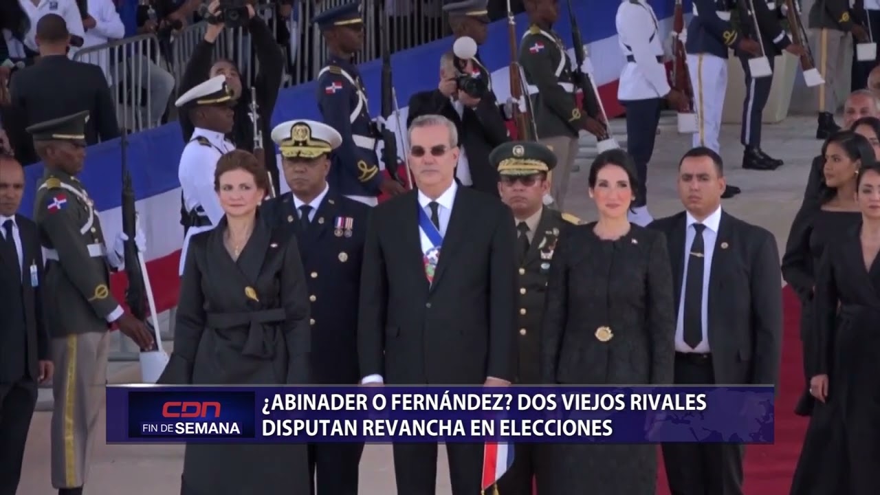 Abinader o Fernández dos viejos rivales disputan revancha en elecciones