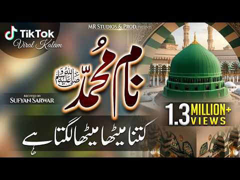 Naam E Muhammad Kitna Meetha Meetha Lagta Hai | Sarkar Ka Mangta | Naat Sharif | Sufyan Sarwar