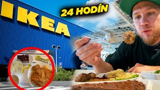 24 hodín jem jedlo iba v IKEA! *prežratý jak svina*