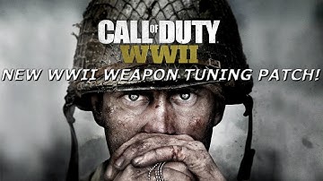 NEW Call of Duty WWII Patch Notes! FG-42 Nerf, Sprint Out Fixes and More!