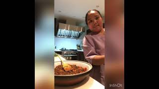 Making Mosagah’a Arabic Recipe