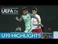 2017 U19 highlights: Georgia 0-1 Portugal