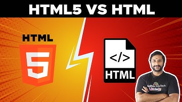 Html 🆚 Html5 | html vs html5 differences | html vs html5 tags | html vs html5 code in tamil  #html5